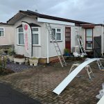 crest park homes exterior refurb before 0123